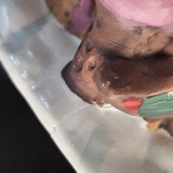 1992 Giny Plum Puddin' Place,‎ Meeting Gingerbread House Christmas Village Light - Picture 14 of 15